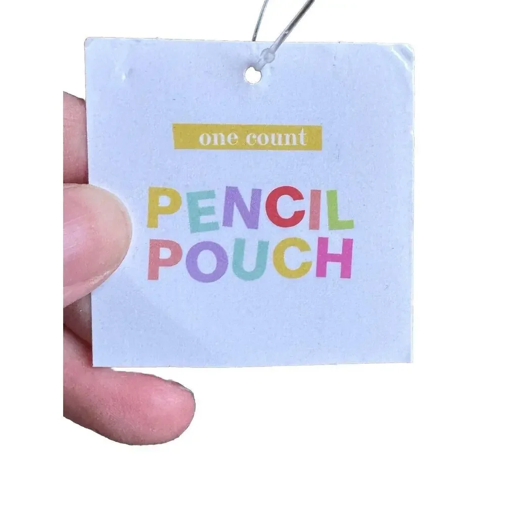 Ankyo Green Pencil Pouch with Large Glitter/Sequence Inside